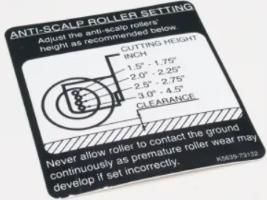 LABEL, ANTI-SCALP - K5639-73130