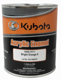 PAINT,GAL, ORANGE II, LEAD FREE (R1) - 70000-73711
