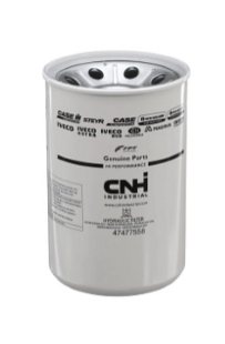 HYDRAULIC OIL FILTER, 128MM OD X 200MM L- 47477558
